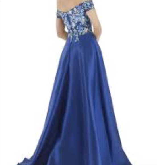 morrell maxie 15657 navy dress - Picture 2 of 2